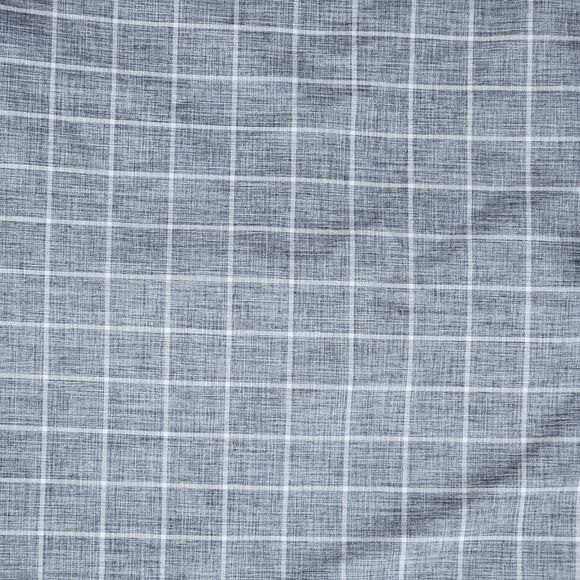 Orvis Shirt Mens XXL Gray White Check Button Up Short Sleeves Fishing Oitdoors - Picture 6 of 9